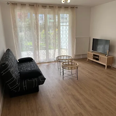Appartement 2 Pieces Neuf Avec Sont Jardin Prive Franconville  Esterno foto